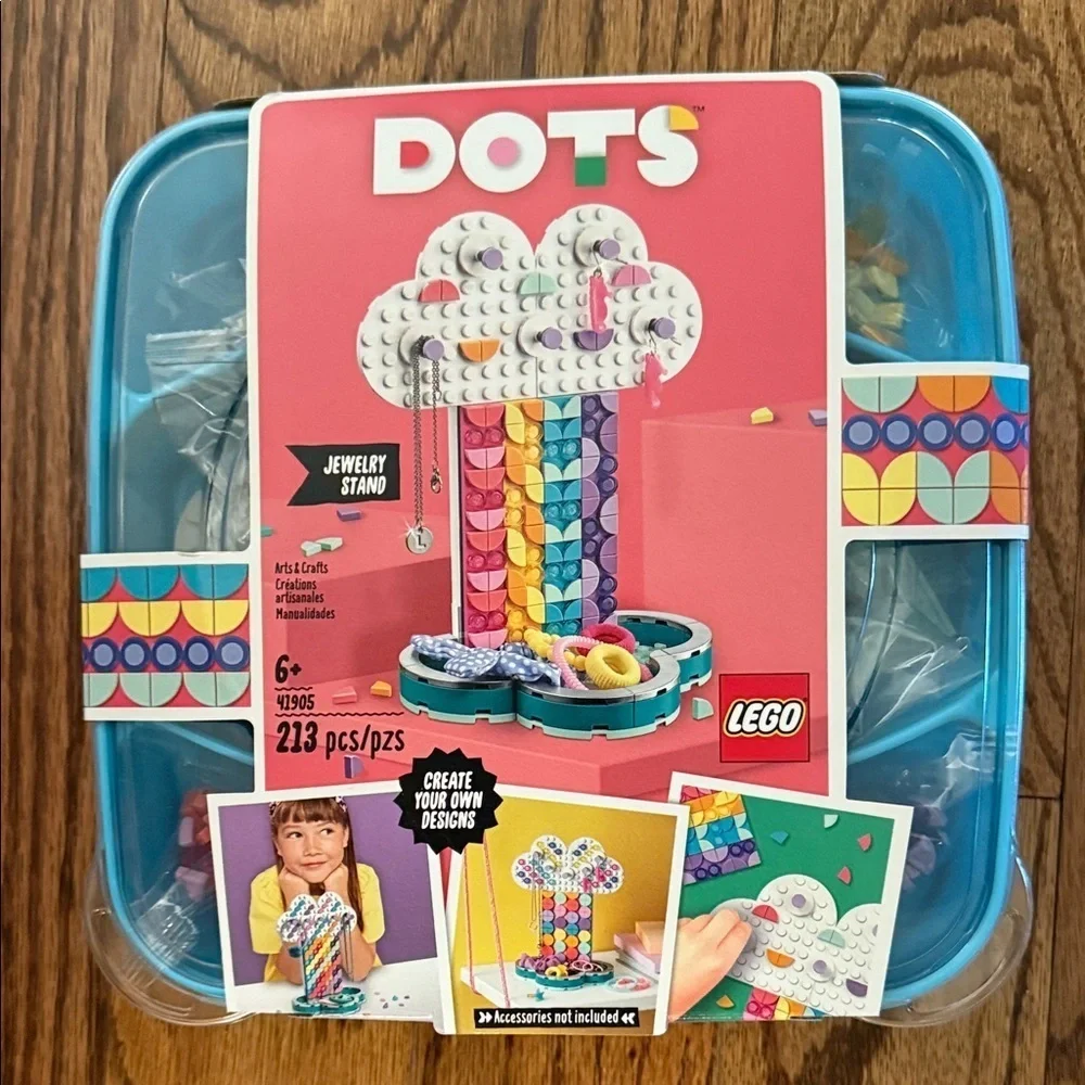 Lego dots jewelry stand set 41905 new and sealed box 213 pieces retired & rare
